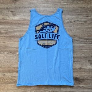Salt Life Men's Light Blue Tank